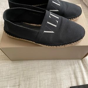 Mens Valentino Espadrilles, dust bags and box included